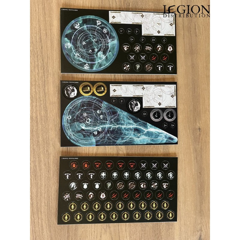 Eldfall Chronicles - Set de Gabarits et Marqueurs