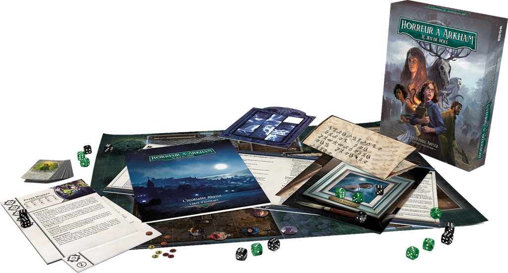 Horreur à Arkham JdR : L'Insatiable Abysse - Coffret