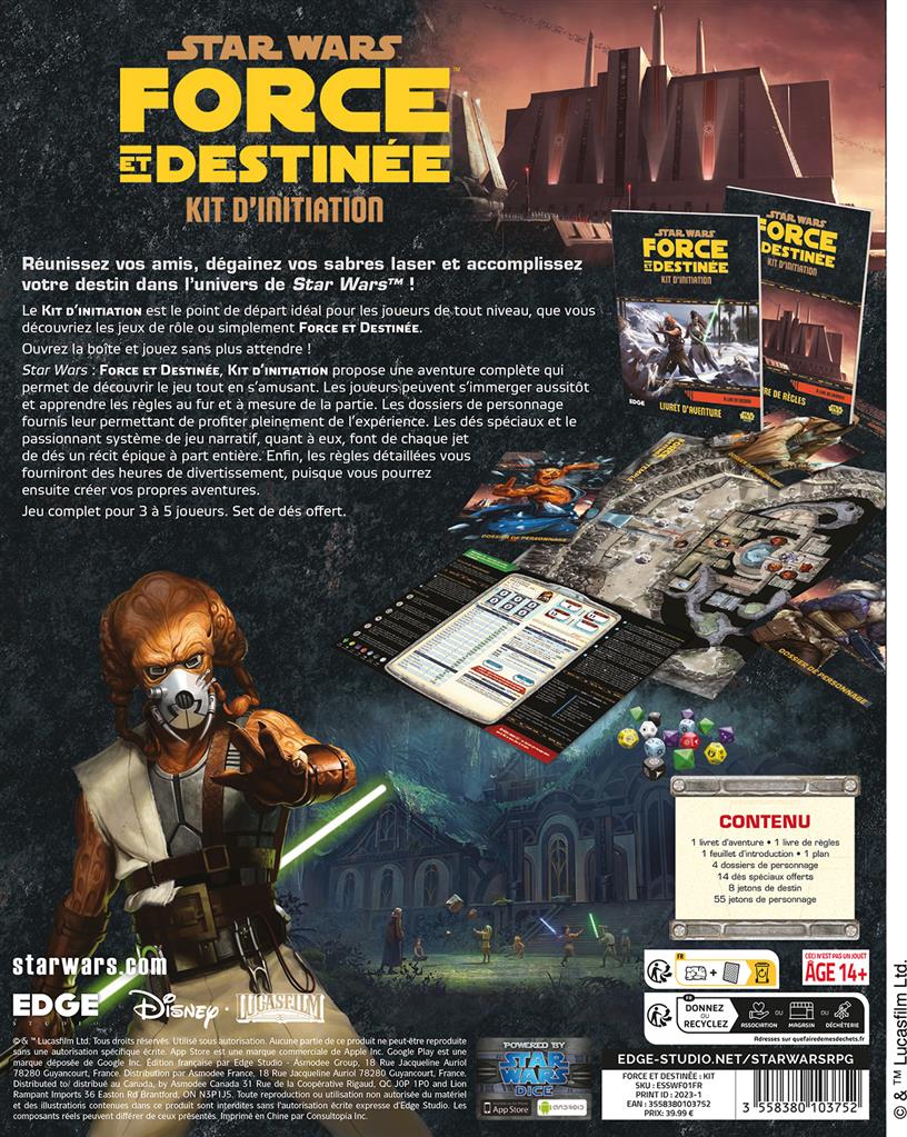 Star Wars : Force et Destinée Kit d'Initiation