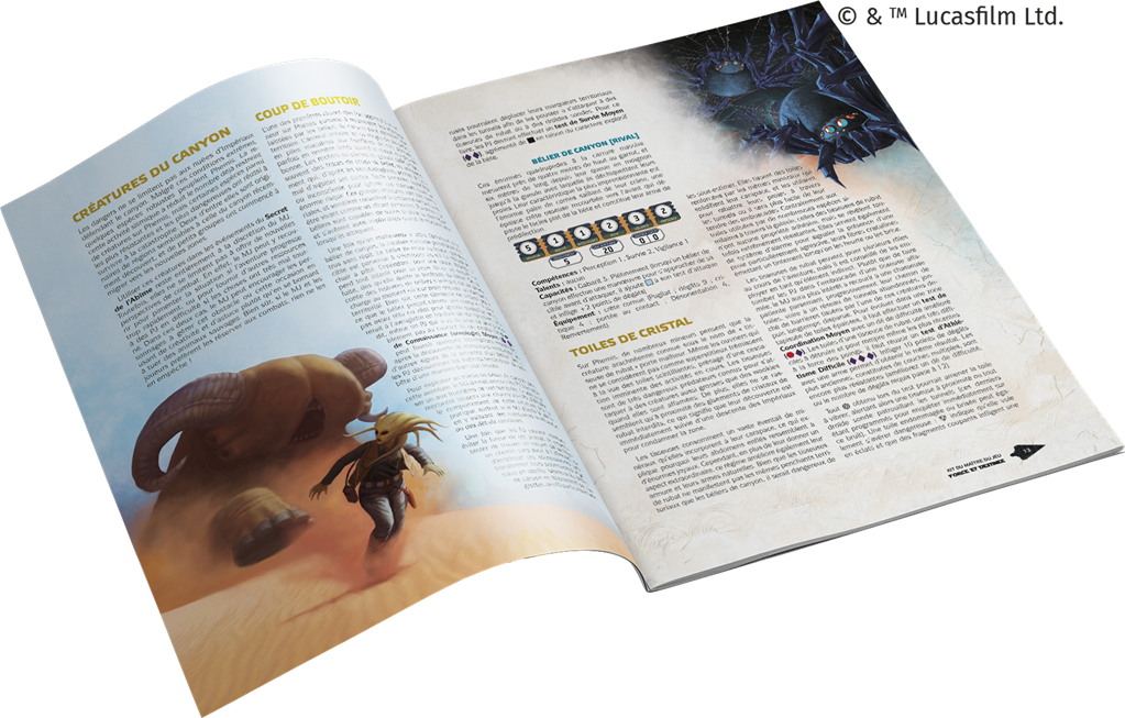Star Wars : Force et Destinée Kit du Maitre de Jeu