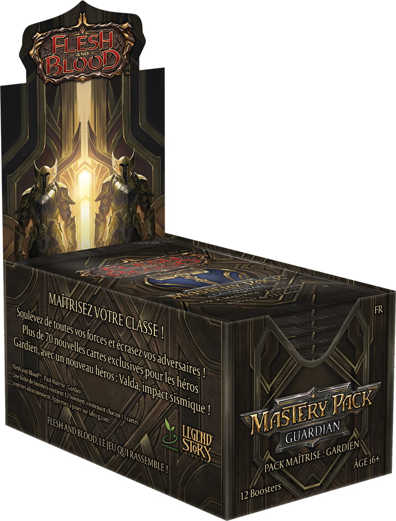 Flesh and Blood : Mastery Pack Guardian boite de 12 boosters en Anglais