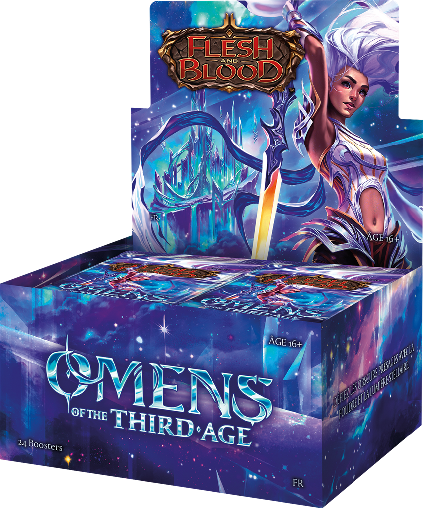 Flesh And Blood - Omens of Third Age - Boite de boosters (24) en Anglais