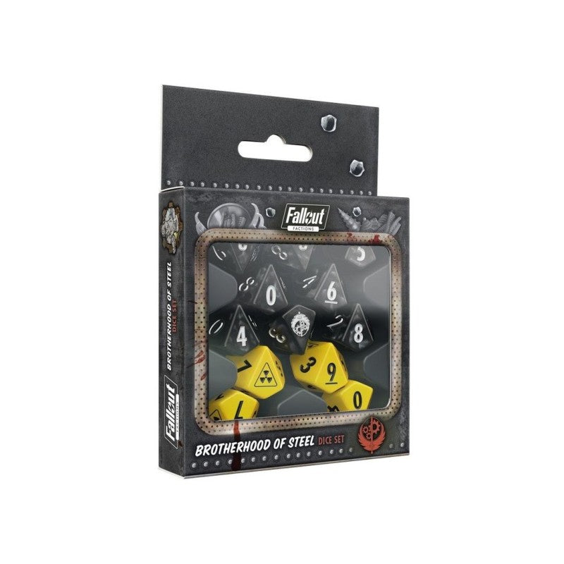 Fallout Factions - Set de dés : Brotherhood of Steel
