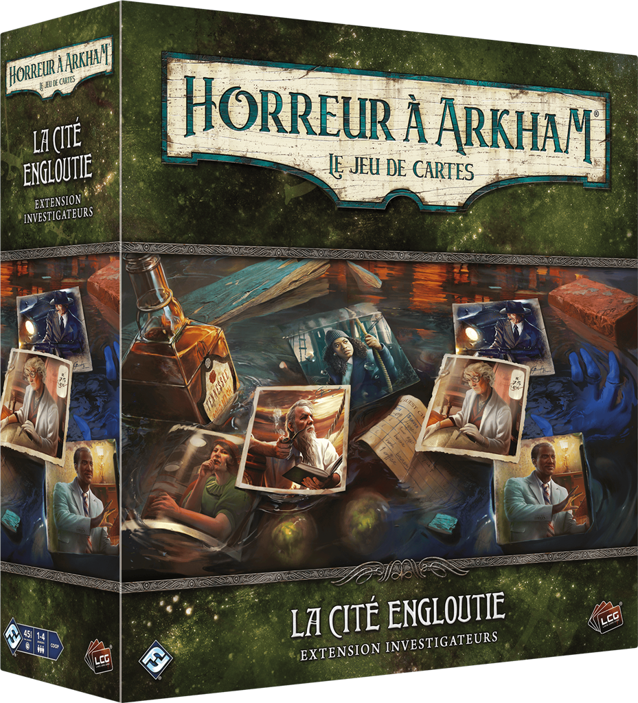 Horreur à Arkham : Le Jeu de Cartes : La Cité Engloutie (Investigateurs)