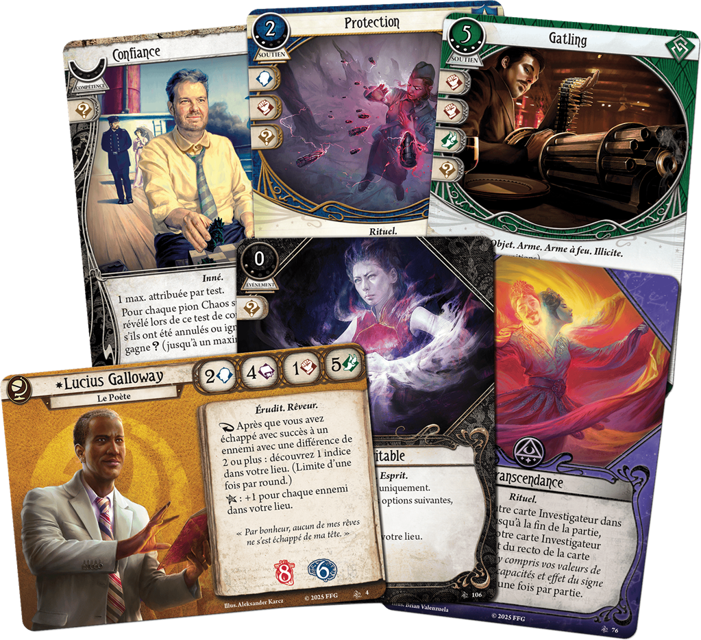 Horreur à Arkham : Le Jeu de Cartes : La Cité Engloutie (Investigateurs)