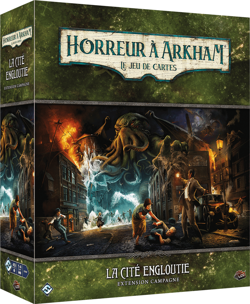 Horreur à Arkham : Le Jeu de Cartes : La Cité Engloutie (Campagne)