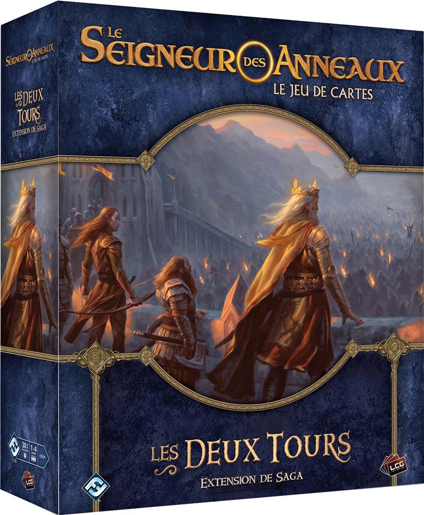 Le Seigneur des Anneaux : Le Jeu de Cartes :Les Deux Tours (Saga)