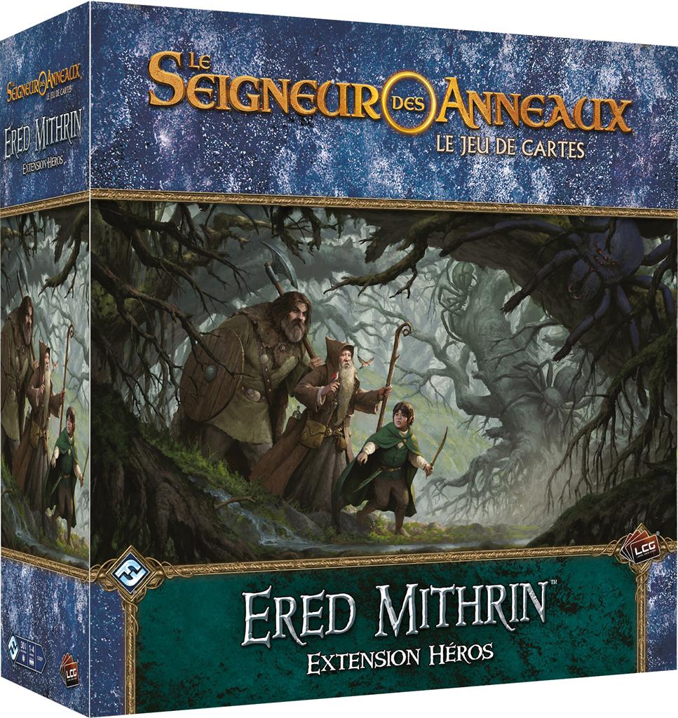 Seigneur des Anneaux Jeu de Carte Evolutif : Ered Mithrin - Extension Héros