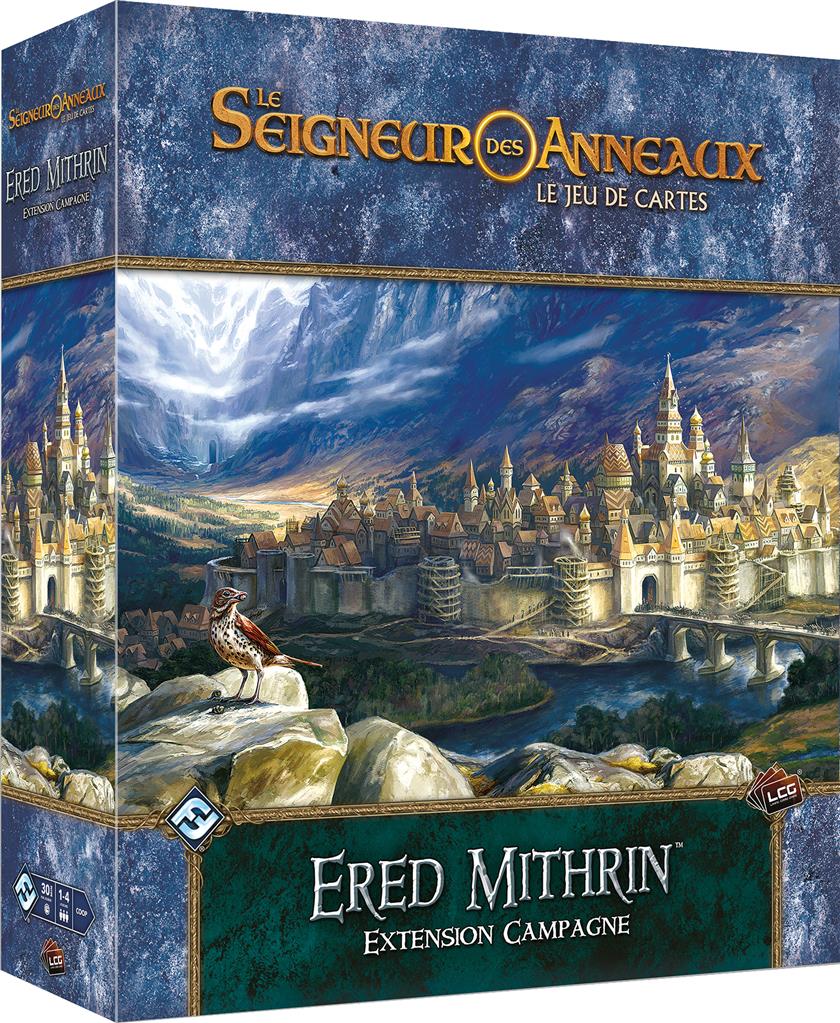 Seigneur des Anneaux Jeu de Carte Evolutif : Ered Mithrin Extension Campagne
