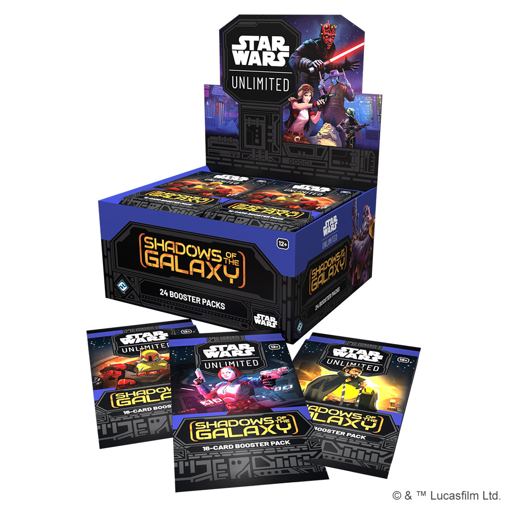 Star Wars Unlimited : Ombres de la Galaxie boite de 24 boosters en Francais