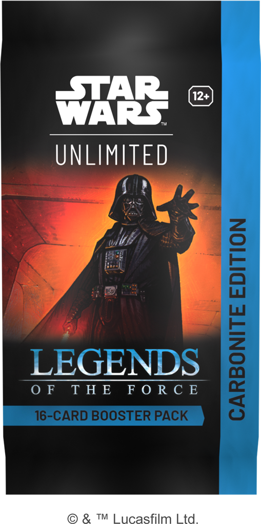 Star Wars Unlimited : Légendes de la Force display Carbonite boosters x12 en Anglais