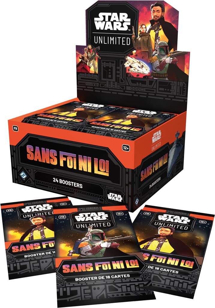 Star Wars Unlimited : A Lawless Time display de 24 boosters en Anglais