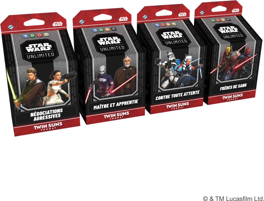 Star Wars Unlimited - Twin Suns- Deck Fréres de Sang