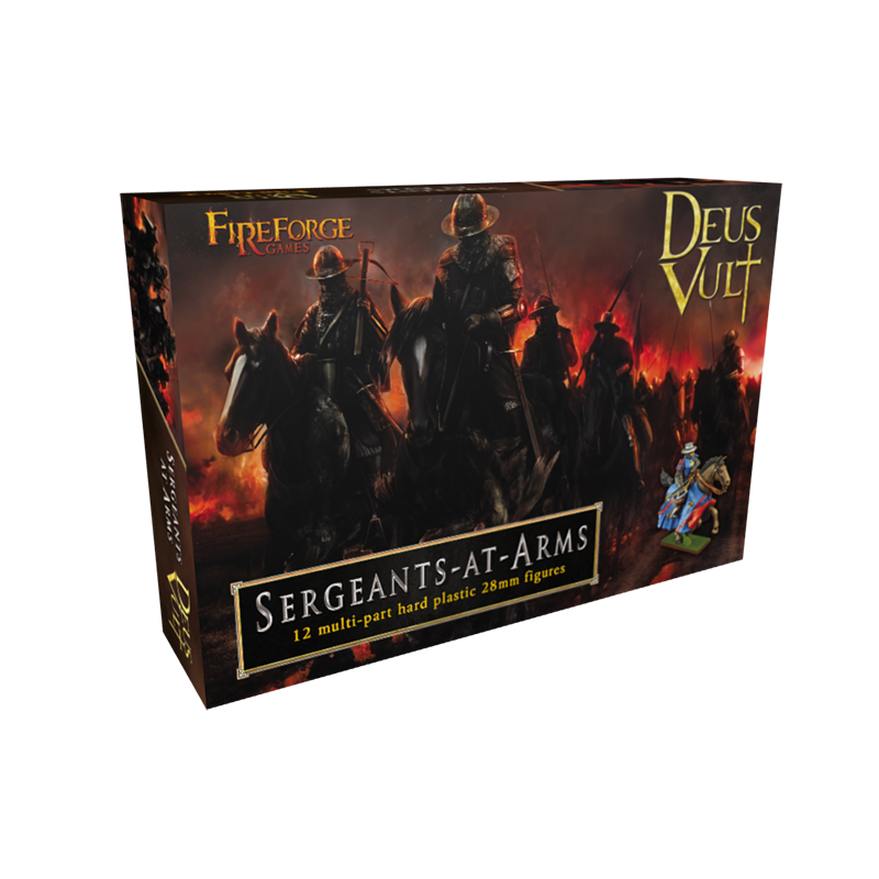Fireforge - Medieval - western armies - Sergeants at arms / Hommes d'armes montés