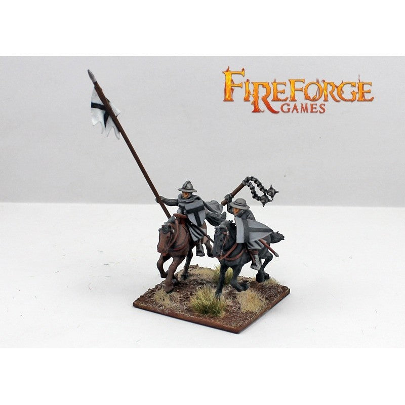 Fireforge - Medieval - Western armies - Mounted sergeants / Sergents à cheval