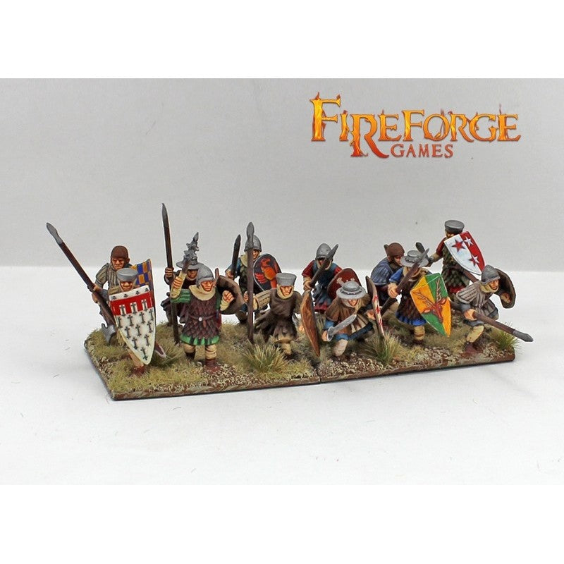 Fireforge - Medieval - western armies - Sergeants at arms / Sergents à pied