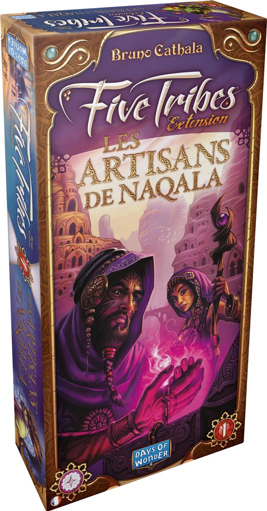 PACK Five Tribes :Five Tribes + extension les Artisans de Naqala
