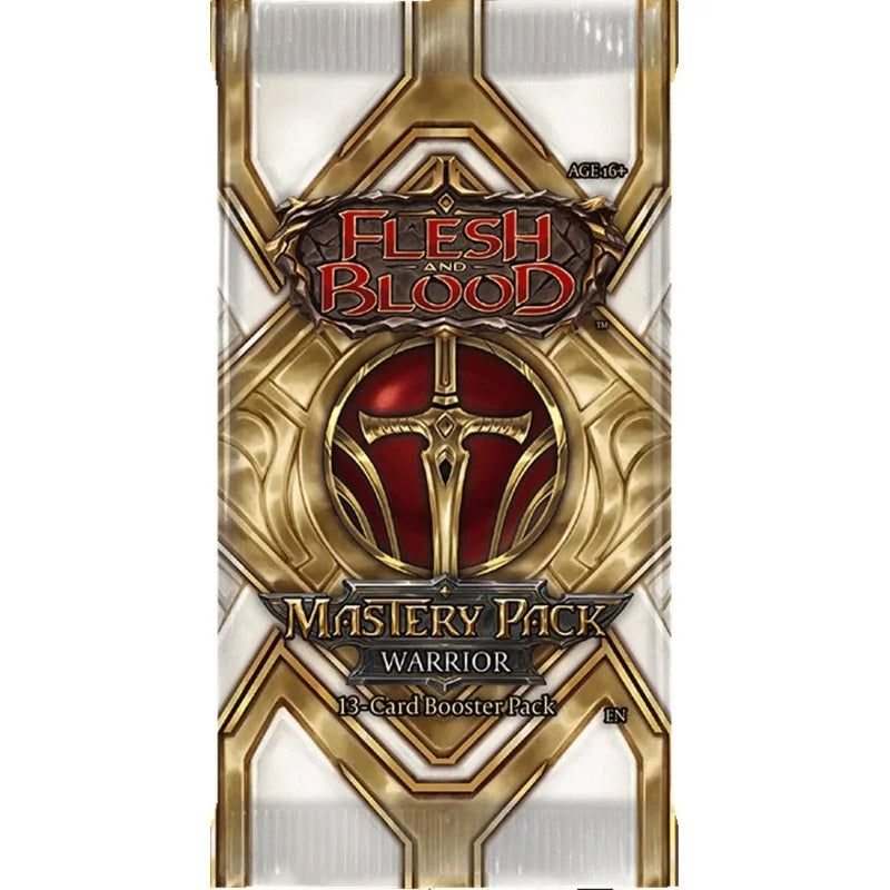 Flesh and Blood : Booster à l'unité Mastery Pack Warrior en Anglais