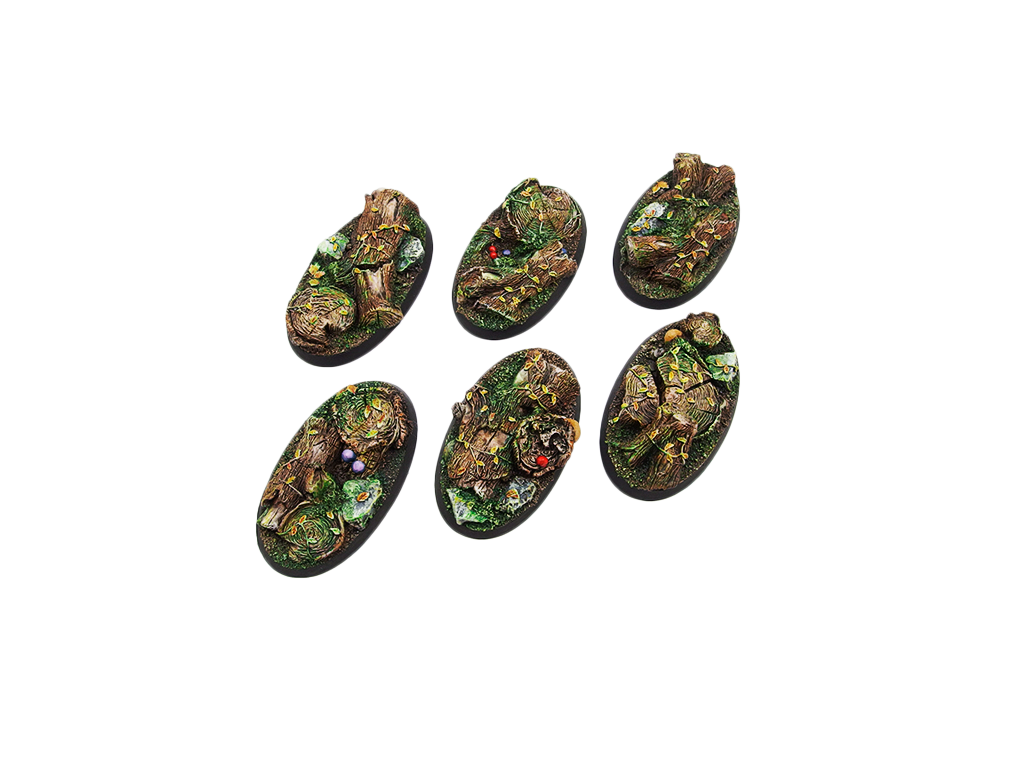 Forest Bases, Oval 60x35mm (X4)
