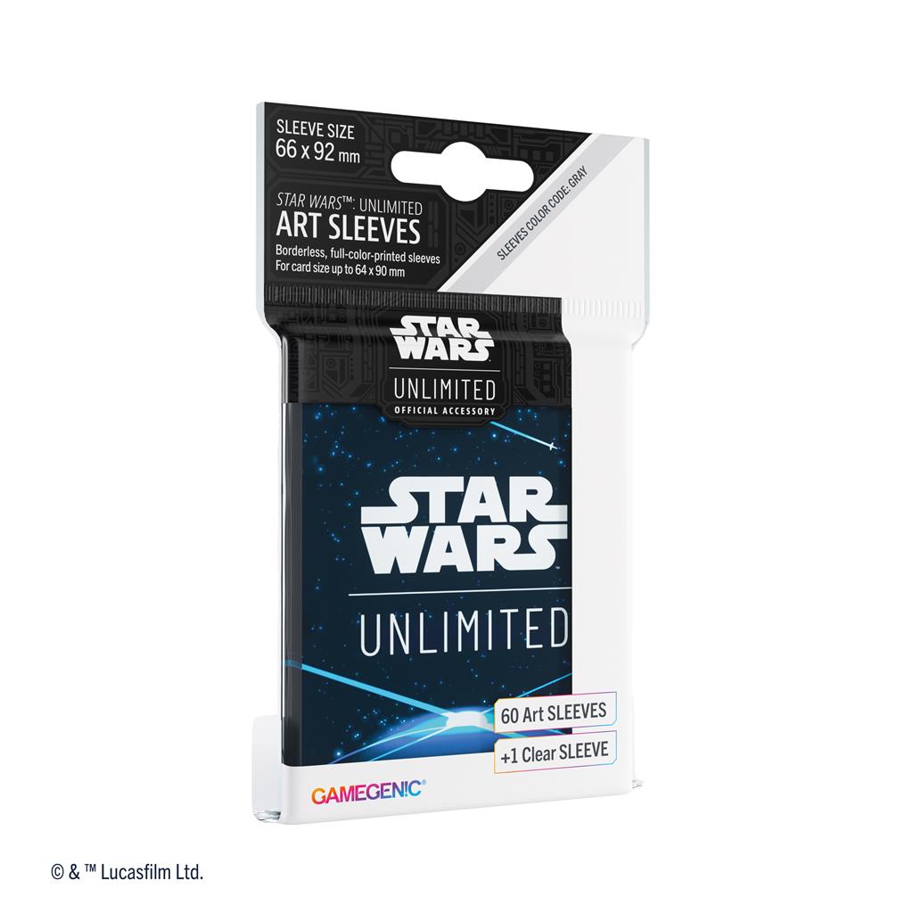Star Wars Unlimited Art Sleeves : Space Blue