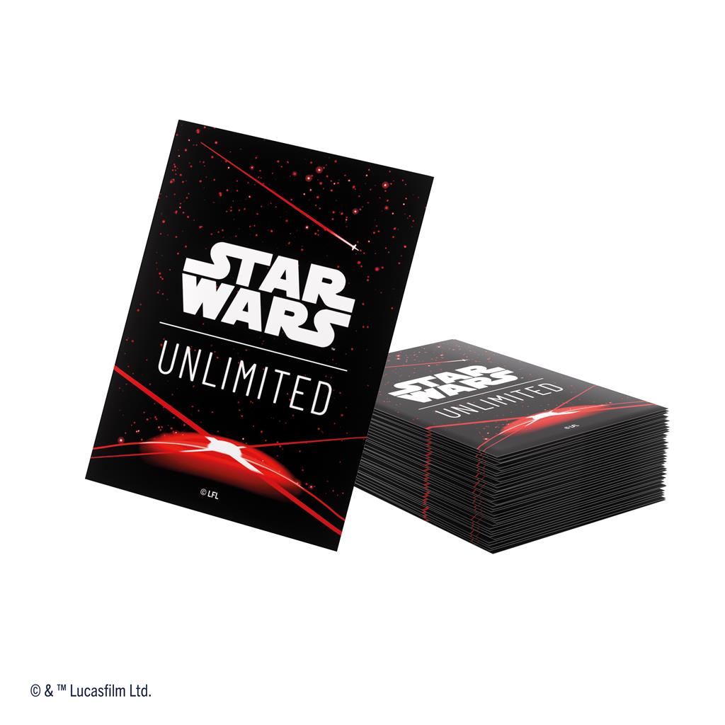 Star Wars Unlimited Art Sleeves : Space Red
