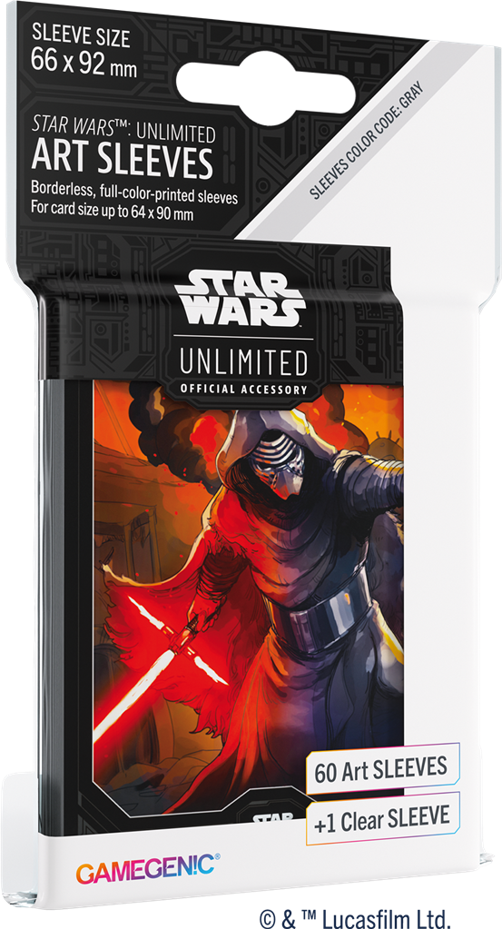 Star Wars Unlimited Art Sleeves : Kylo Ren