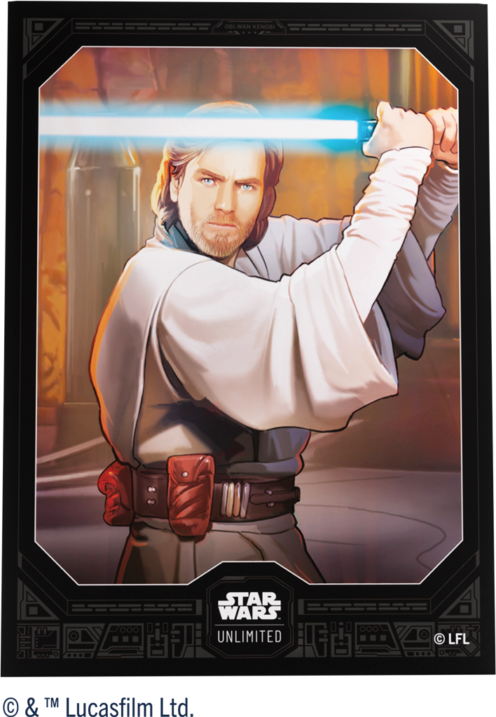 Star Wars Unlimited Art Sleeves : Obi-Wan Kenobi