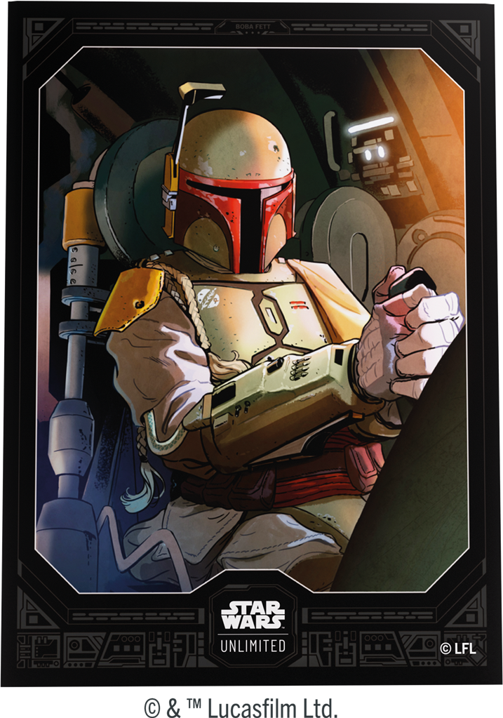 Star Wars Unlimited Art Sleeves : Boba Fett