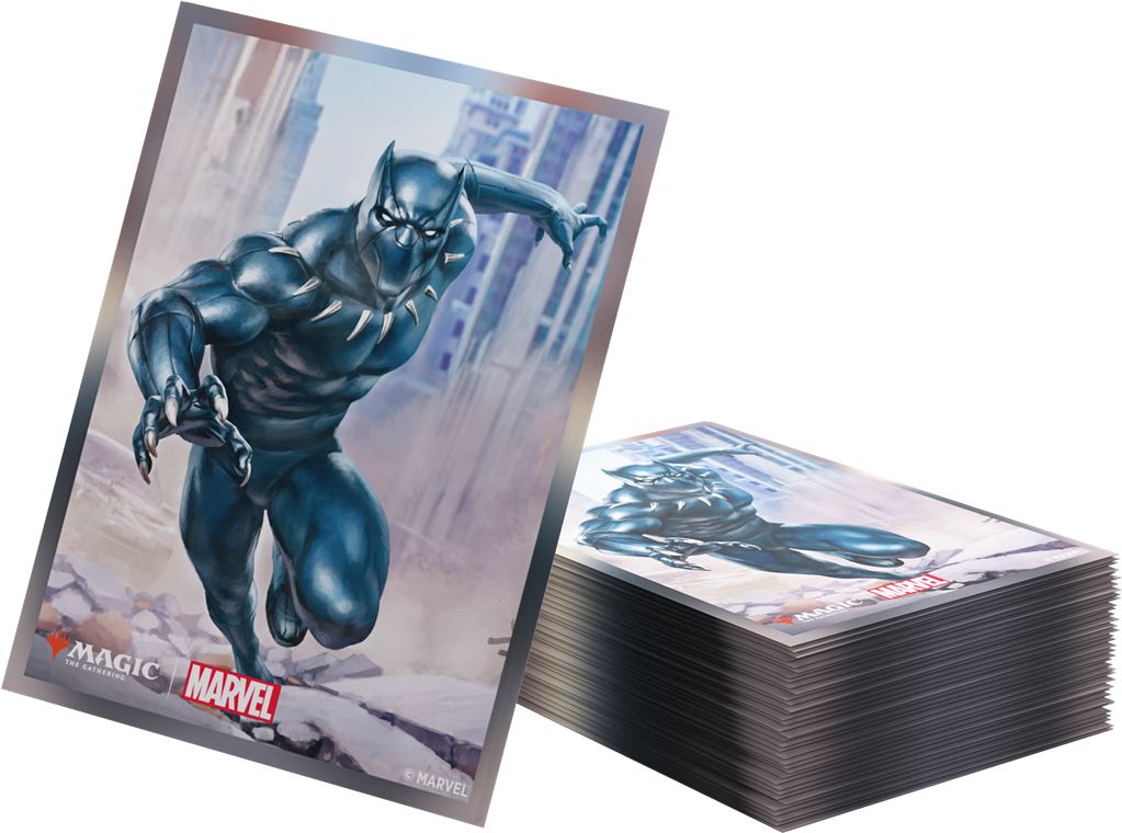 Gamegenic: Magic The Gathering Marvel Super Heroes Art Sleeves - Black Panther