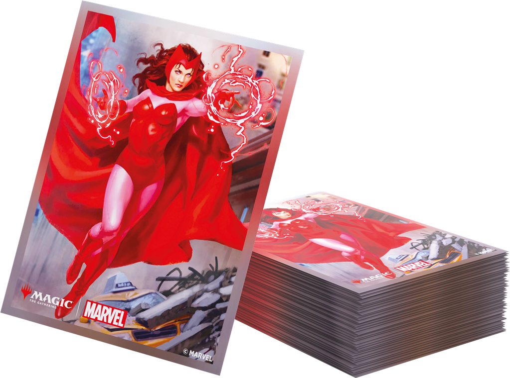 Gamegenic: Magic The Gathering Marvel Super Heroes Art Sleeves -Scarlet Witch