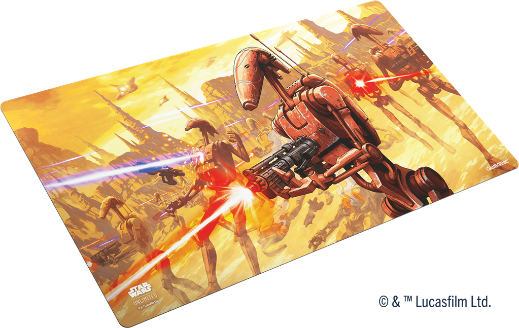 Star Wars Unlimited Game Mat : Battle Droids