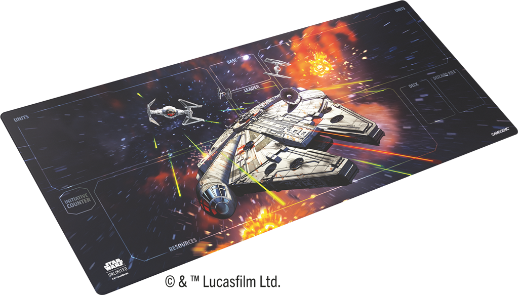 Star Wars Unlimited : Gamegenic : Xtra Game Mat - Millenium Falcon (EN STOCK)