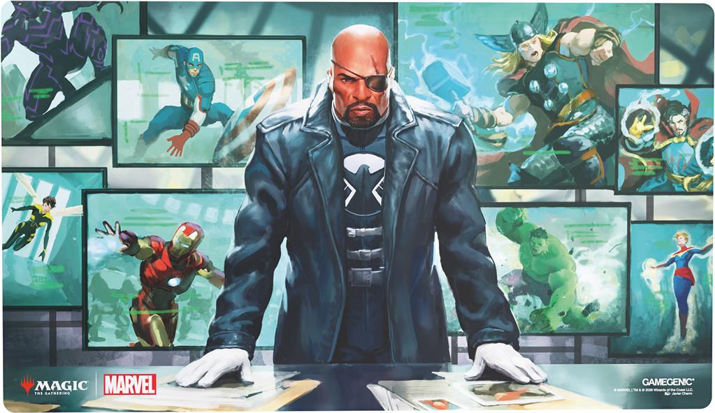 Gamegenic: Magic The Gathering Marvel Super Heroes Prime Playmat -Nick Fury