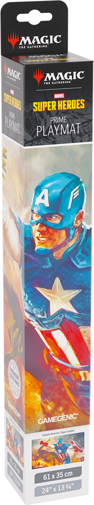 Gamegenic: Magic The Gathering Marvel Super Heroes Prime Playmat -Captain America