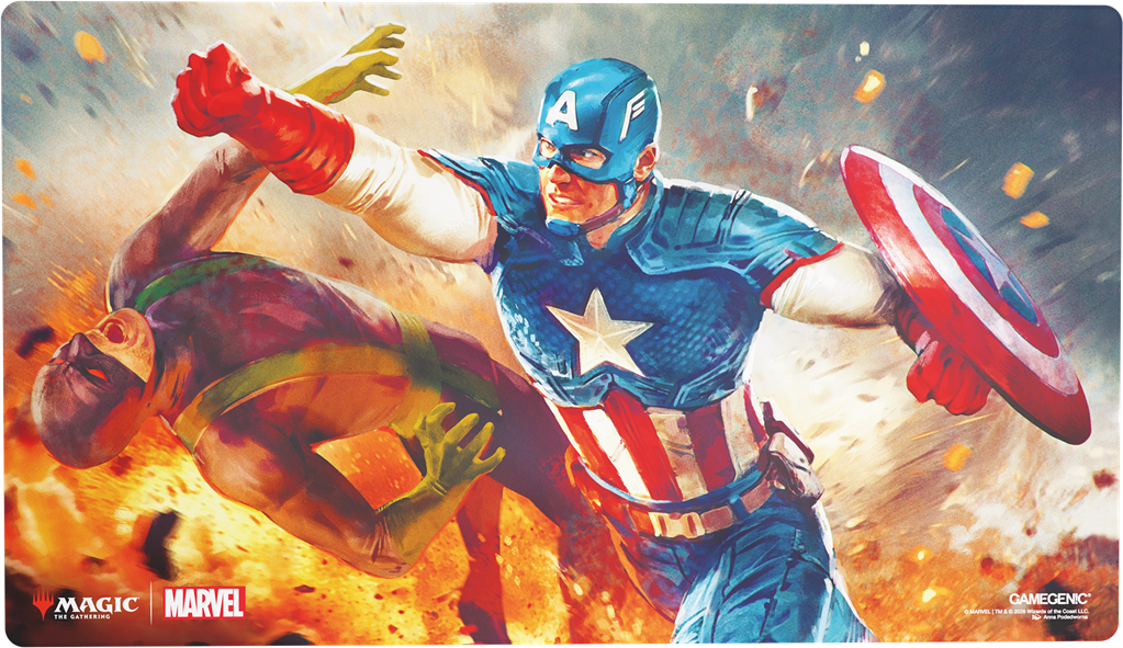 Gamegenic: Magic The Gathering Marvel Super Heroes Prime Playmat -Captain America