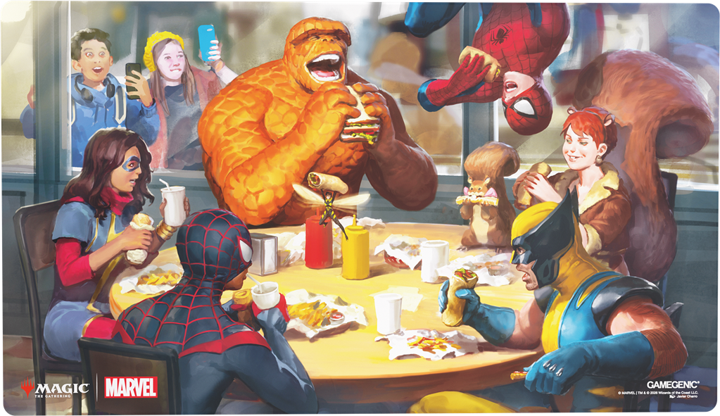 Gamegenic: Magic The Gathering Marvel Super Heroes Prime Playmat - Heroic Feast