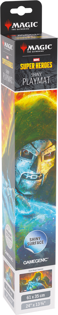 Gamegenic: Magic The Gathering Marvel Super Heroes Shiny Playmat - Doom