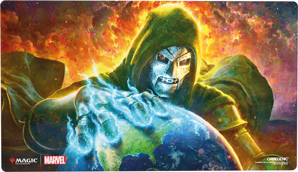 Gamegenic: Magic The Gathering Marvel Super Heroes Shiny Playmat - Doom