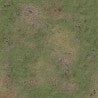 Tapis de jeu néoprène Grassy Fields 90x90cm (Battle Systems) – aperçu en jeu
