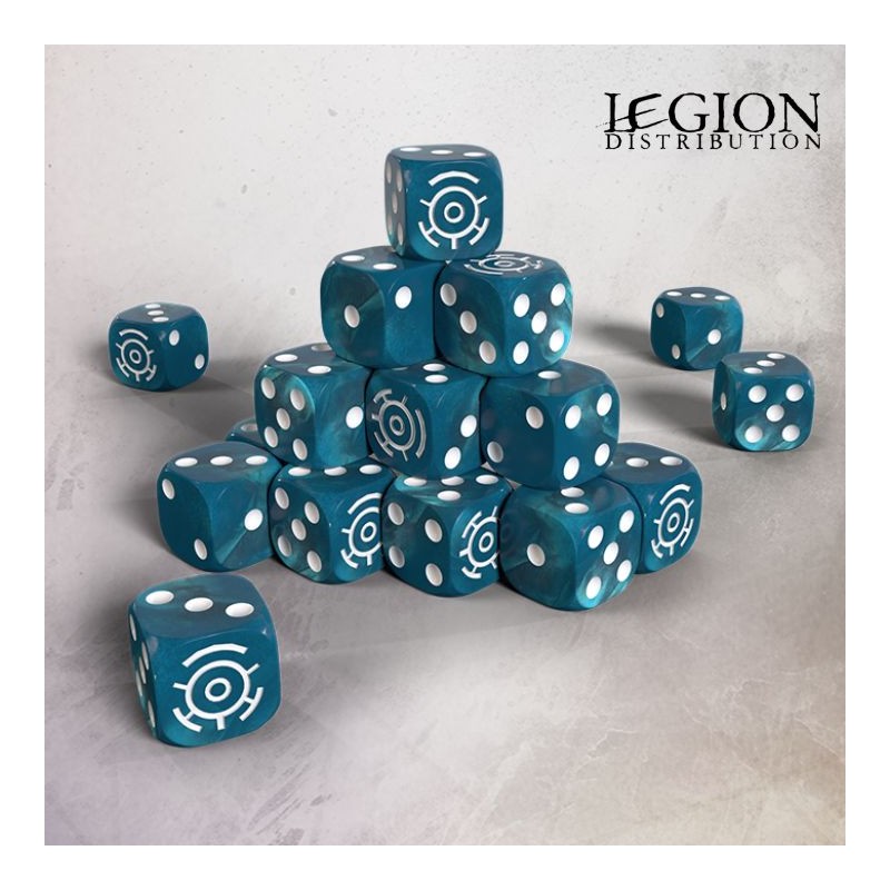 Grimdark Future - Robot Legions 16mm Dice Set (20)