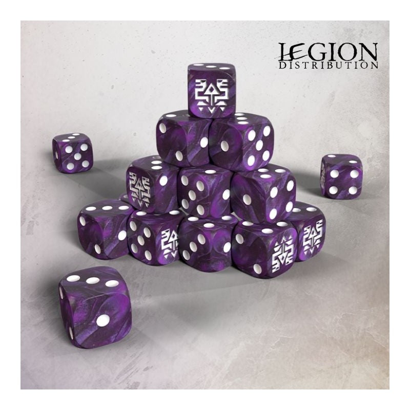 Grimdark Future - Saurian Starhost 16mm Dice Set (20)