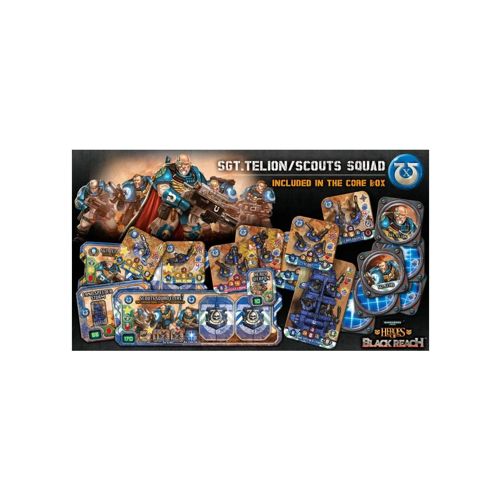 Warhammer 40000 Core Box - Heroes of Black Reach (EN STOCK)(SOLDES D'HIVER 2026)