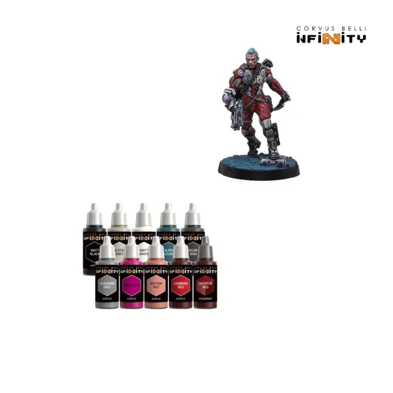 Infinity - Combined Army Paint Set Harbinger Paramedic Exclusive