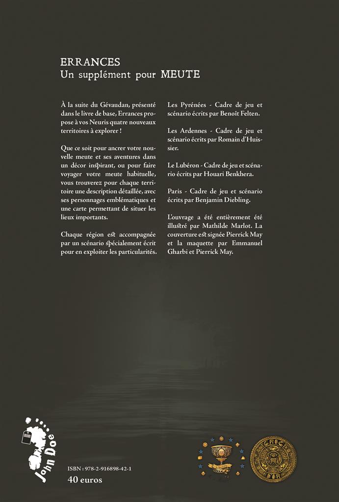 Meute, supplément Errances