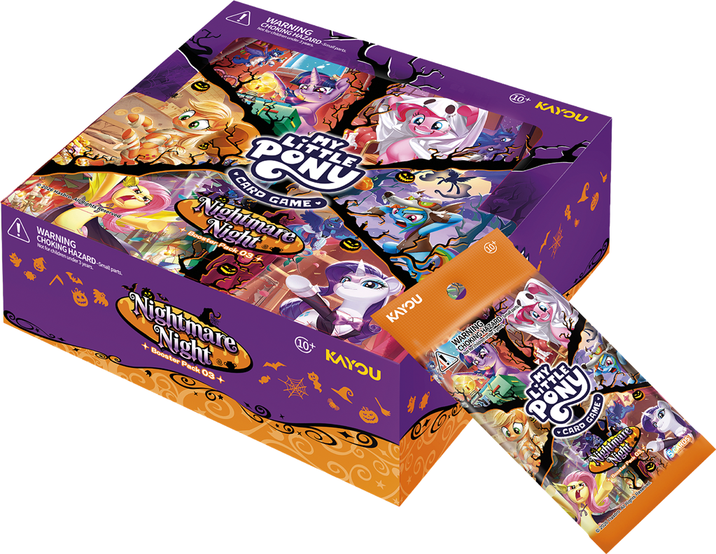 My Little Pony TCG : Boite de 20 boosters Nightmare en Anglais (date de sortie 12 février 2027)