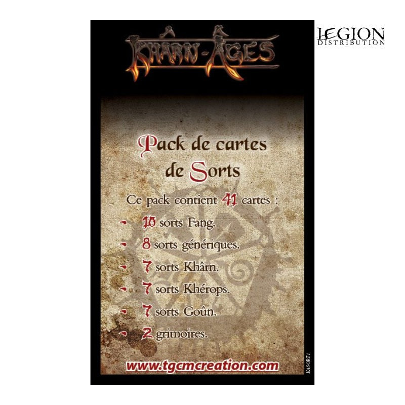 Khârn-Âges Tactik - Cartes de Sorts (FR) (Sortie octobre 2026)