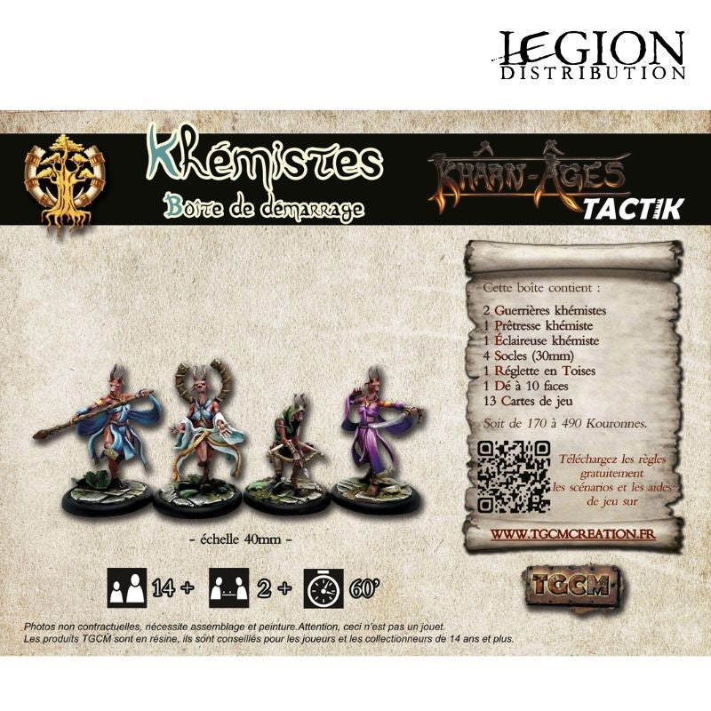 Khârn-Âges Tactik - Khémistes - Boîte de Démarrage (FR) (Sortie octobre 2026)