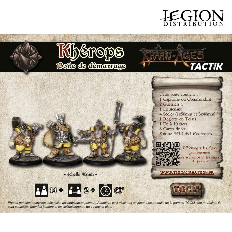 Khârn-Âges Tactik - Khérops - Boîte de Démarrage (FR) (Sortie octobre 2026)