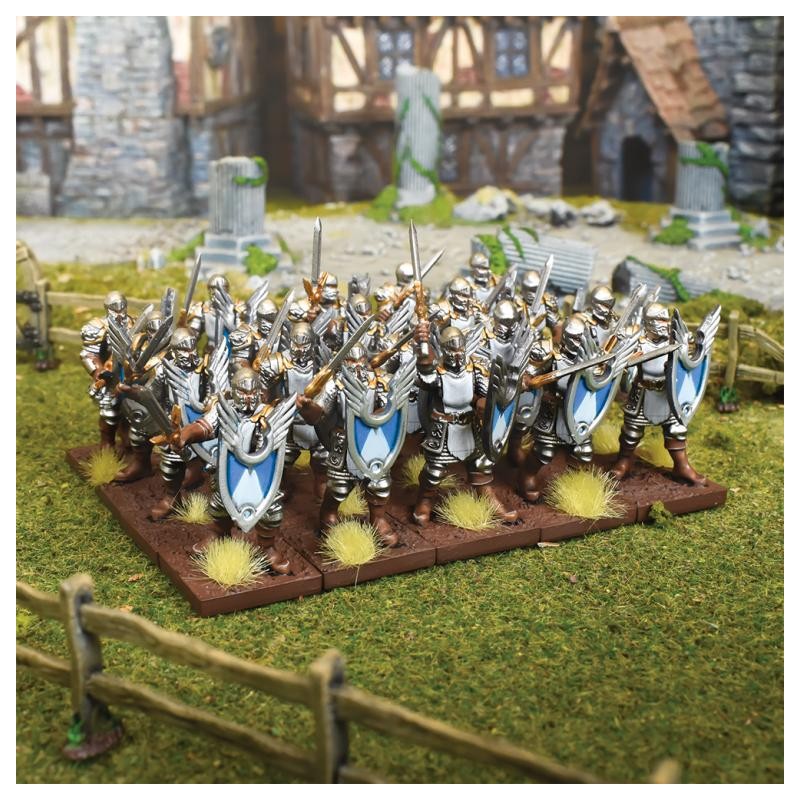 Kings of War - BASILÉENS - RÉGIMENT D'HOMMES D'ARMES