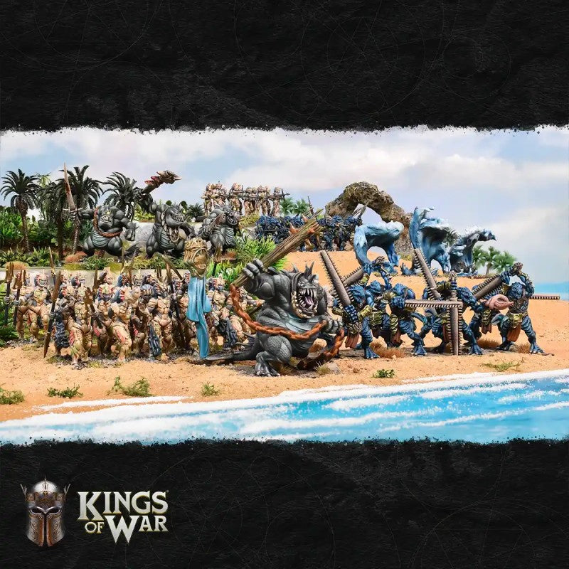 Kings of War - Royaume du Trident - Bataillon du Royaume du Trident